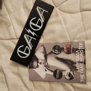 Halloween!! Lady Gaga pins and glasses
